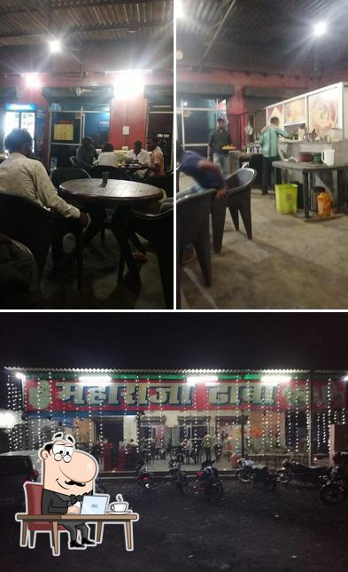 Check out how Maharaja Dhaba looks inside