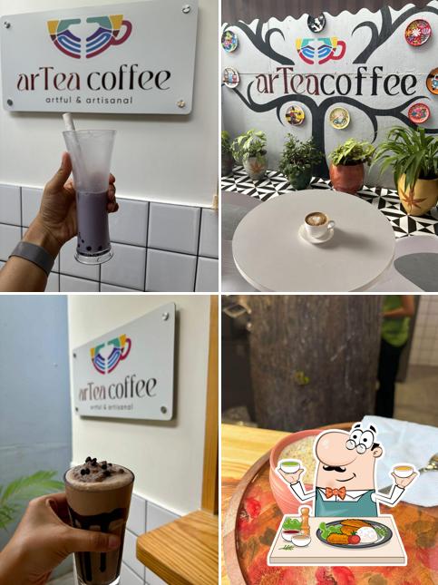Food at ArTea Coffee A Creative Art Cafe & Coffee Cafe in Mysuru