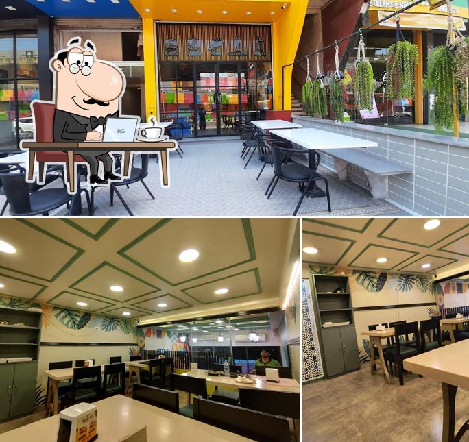 The interior of Fatoush Panvel