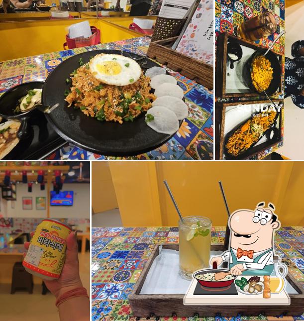Fried rice at Mr. K Korean Ramyun Cafe