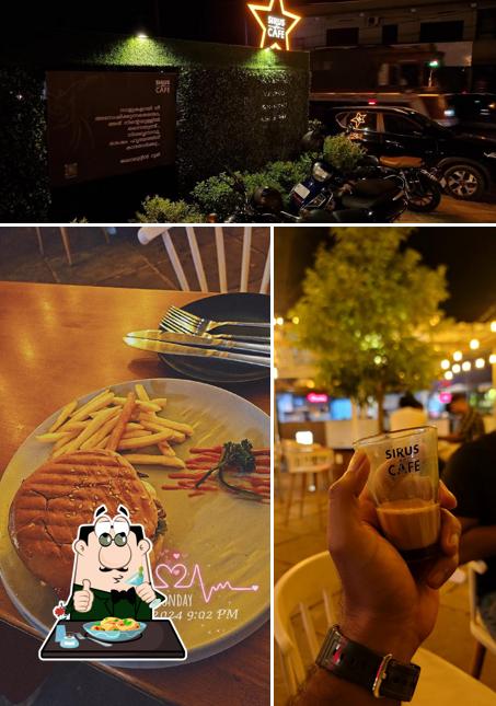 The restaurant's food and exterior