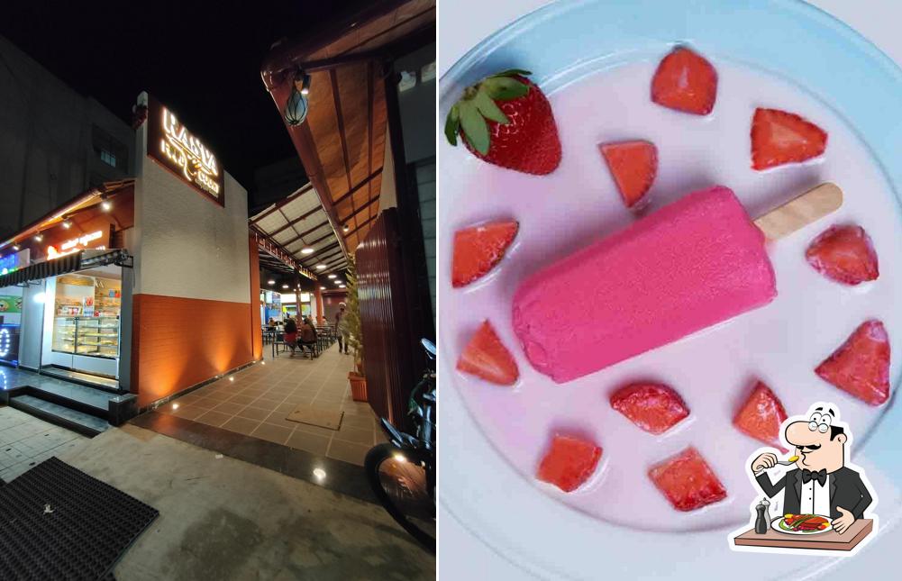 Food at The Ice Gola