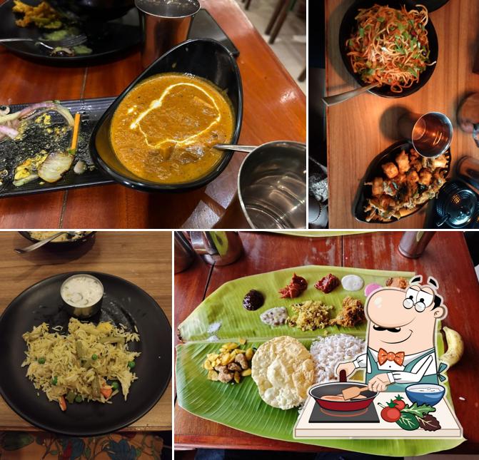 Chicken curry at Ruchi Veg Restaurant