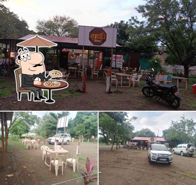 Check out how Sahyadri misal looks outside