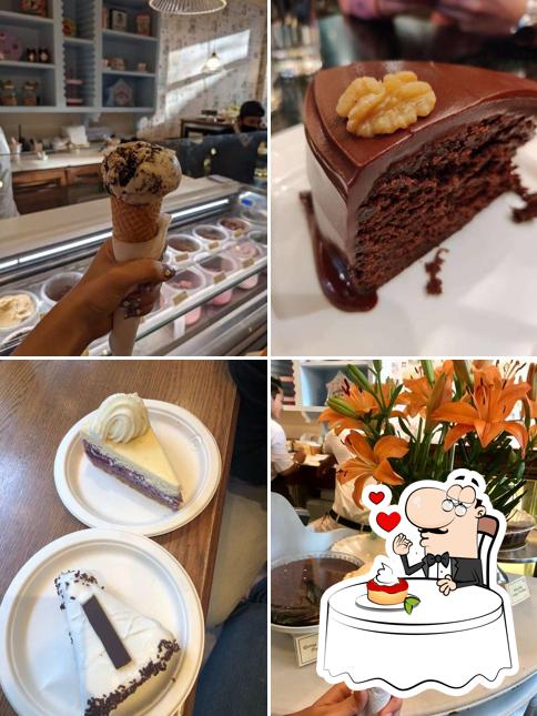 The Big Chill Creamery offers a number of sweet dishes