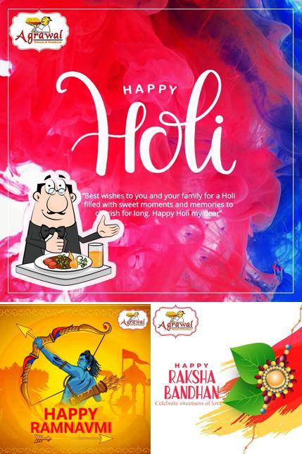 Food at Agrawal Sweets