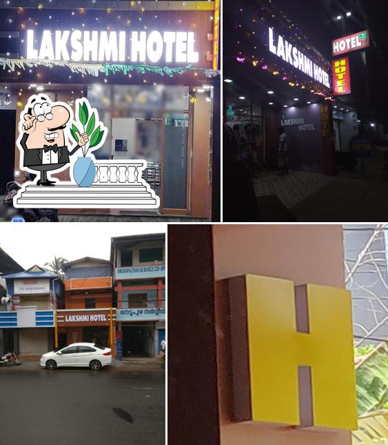 Check out how Hotel Lakshmi looks outside