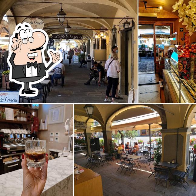 Gli interni di Pasticceria Chianti