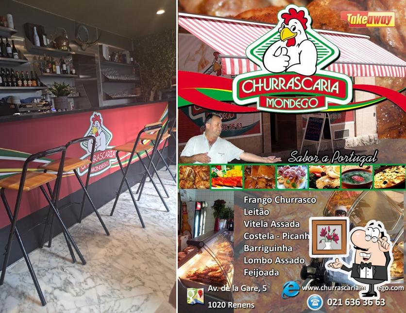 Gli interni di Churrasqueira Mondego