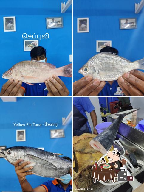 Five star ungal meenavan offers a menu for seafood lovers
