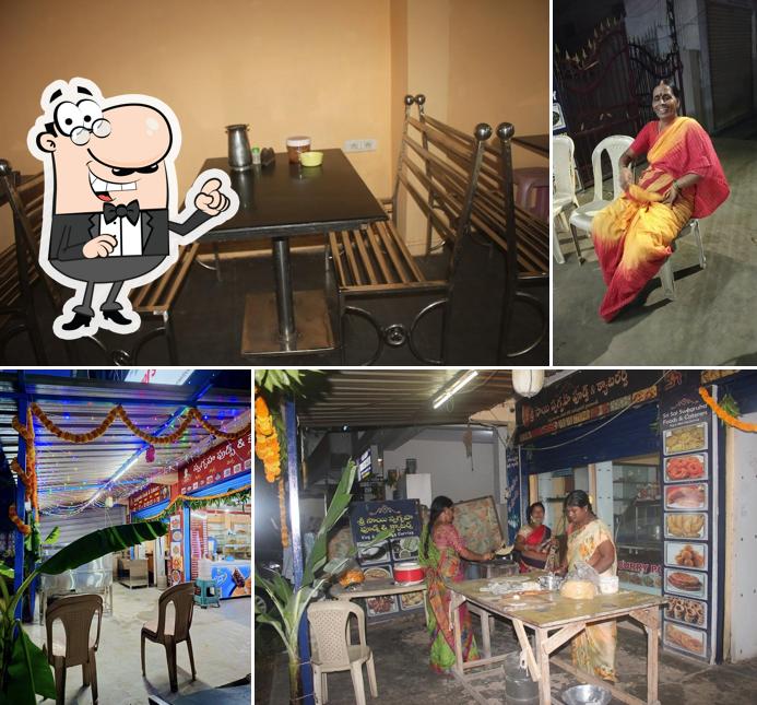 The interior of Veni's Swagruha Foods & Caterers