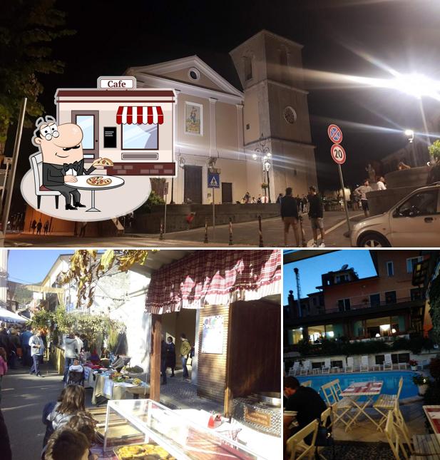Goditi la vista dagli esterni di Hotel Ristorante Zia Carmela