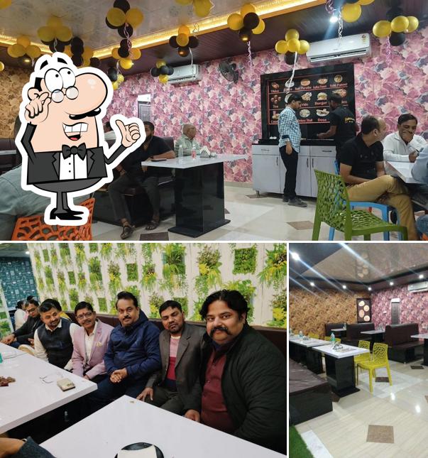 The interior of Shree Radhey Restaurant