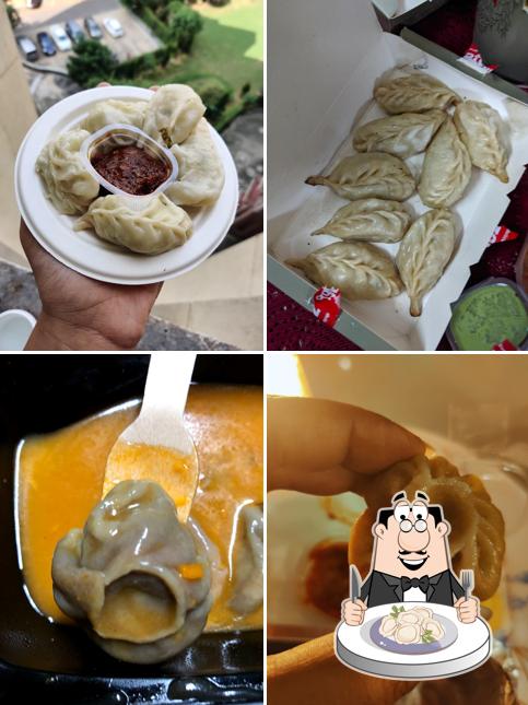 Dumplings at Momo King