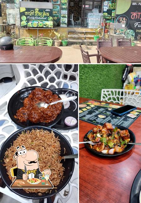 This is the image depicting food and interior at Kashi zayka Family Restaurant 
