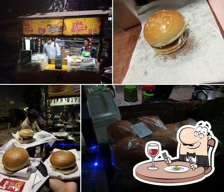 Meals at Mpro Burger's