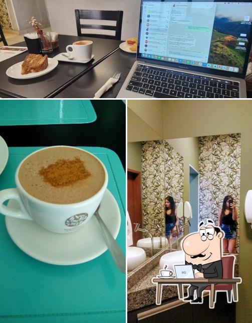 Veja imagens do interior do Café Raiz Cafeteria Pilar do Sul