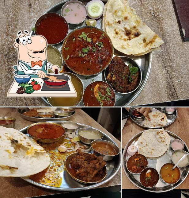 Chicken curry at Hotel Jagdamb Dhaba