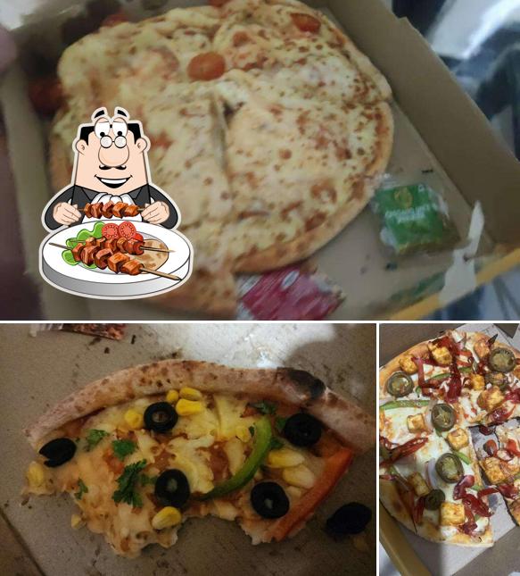 Food at Crusto's - Cheese Burst Pizza By Olio
