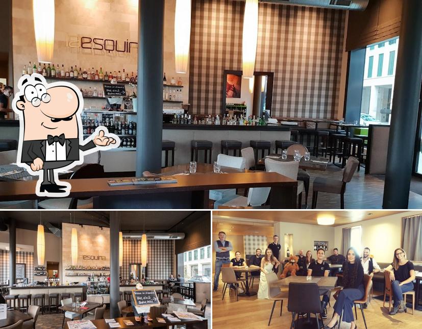 Dai un'occhiata agli interni di La Esquina