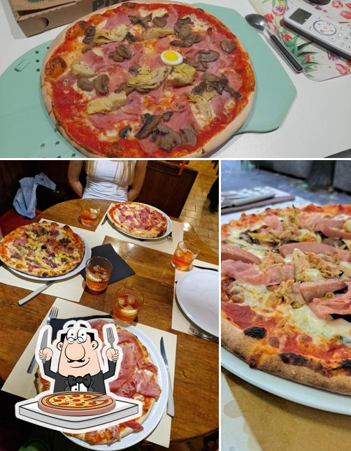 Scegli una pizza a Pizzeria Manzoni