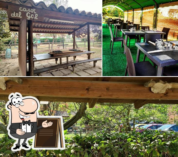 Curiosa tra la parte esterna di Agriturismo Bigatti