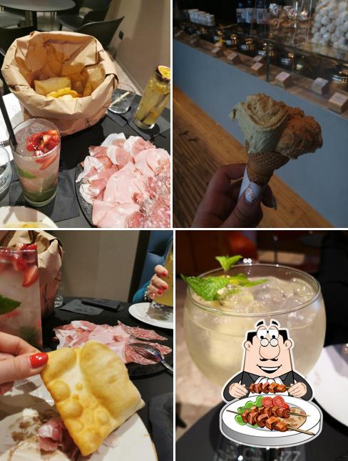 Ceviche al Gelateria Bianca