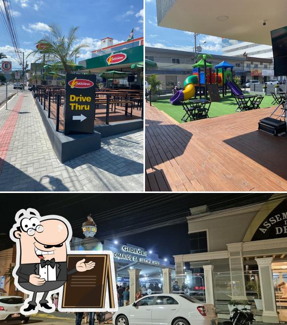 O exterior do Mini Kalzone Camboriú