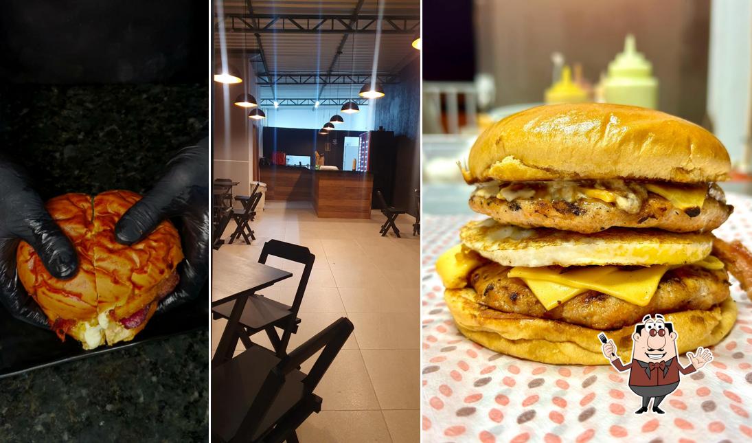 Comida em Predador burguer