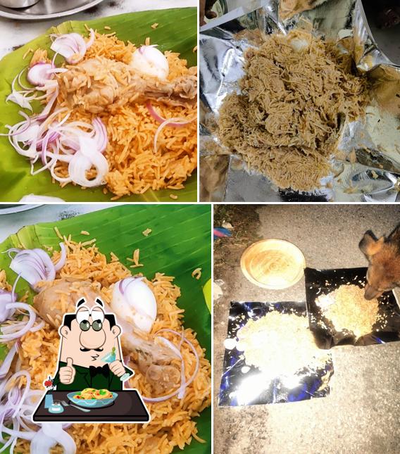 Food at Taj Hotel chicken Biryani