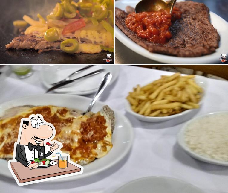 Comida em Restaurante O Bifão