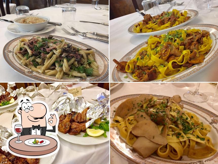 Platti al Trattoria Anna Funghi e Tartufo