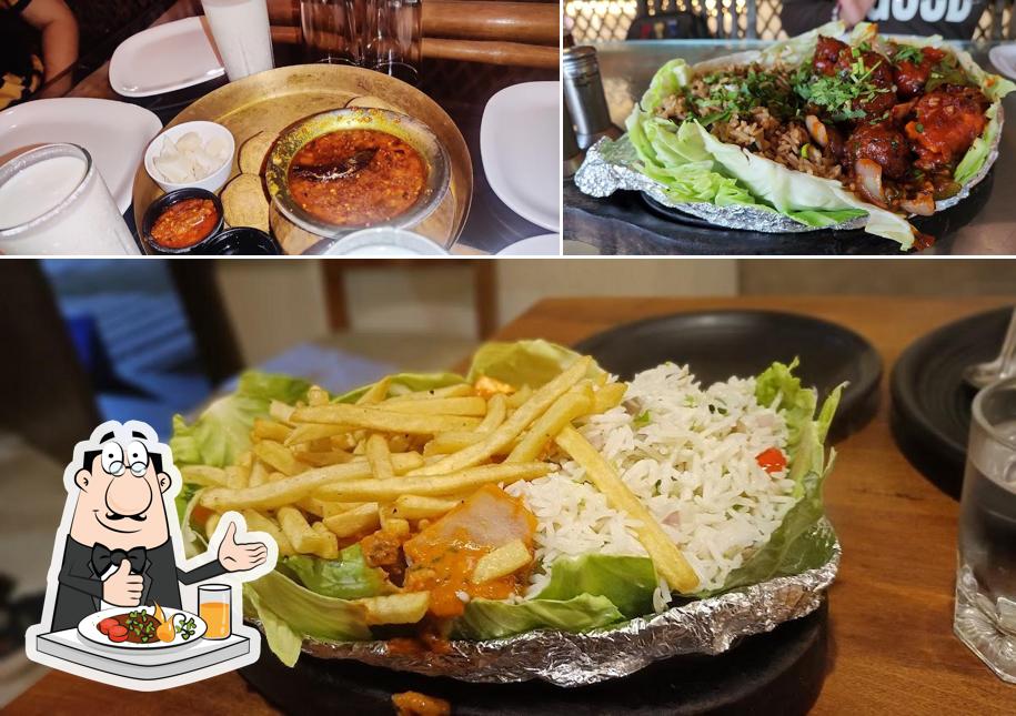 Creme brulee at Kansar Garden Restaurant