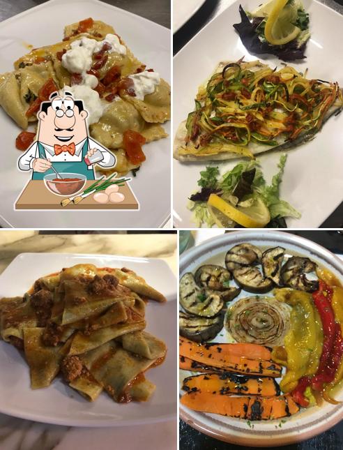 Ravioli al Osteria la Piazza