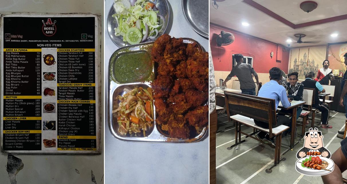 Meals at Ajay Hotel