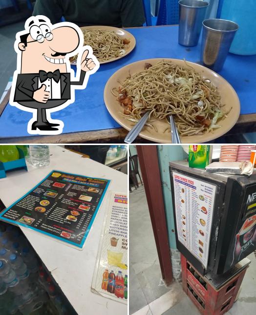 See this picture of Super Chinese Food