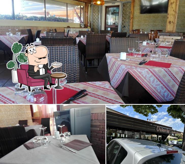 Questa è la foto che presenta la interni e esterno di Saporificio Osteria Contemporanea