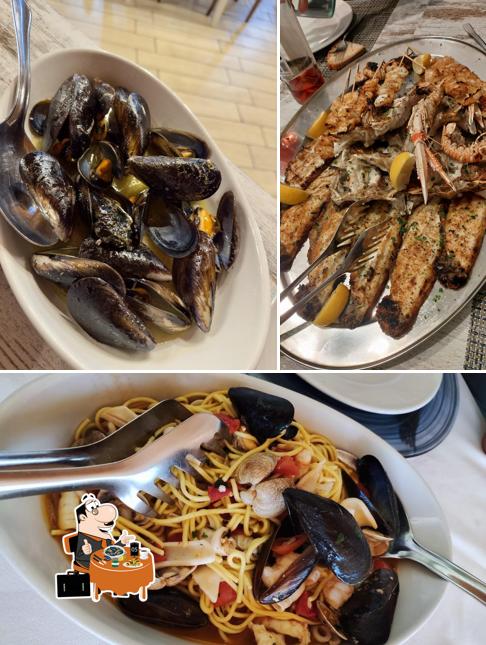 Cozze al Ristorante Belvedere "La Rosa dei Venti"