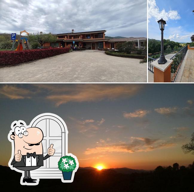 L'area esterna è una caratteristica importante di Agriturismo Casale del Marrone