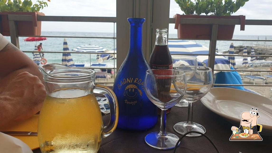 Platti al Ristorante Spiaggia BAGNI ROMA Varazze