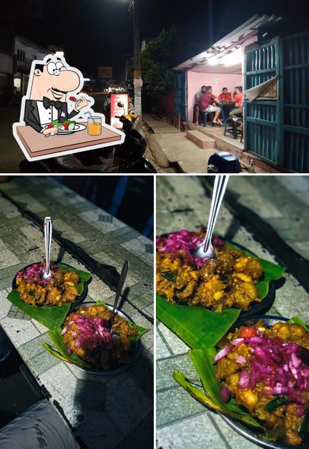 The restaurant's food and exterior
