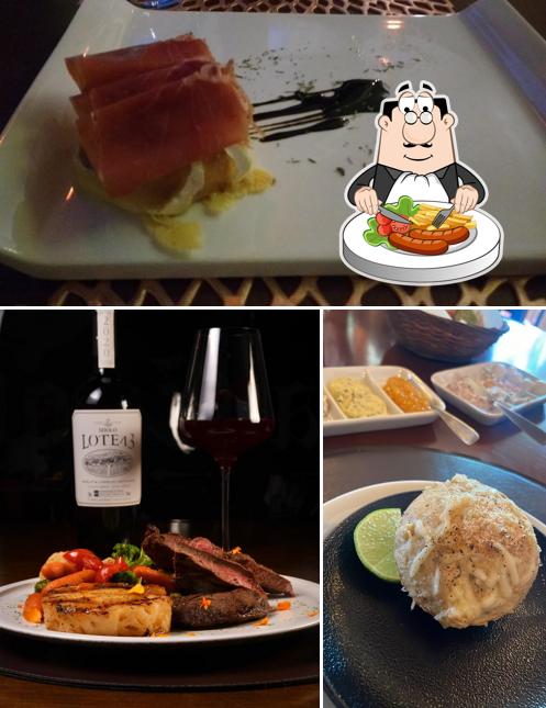 Comida em Enoteca Serrana