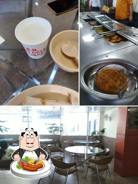 This is the picture depicting food and interior at Siddhidatri