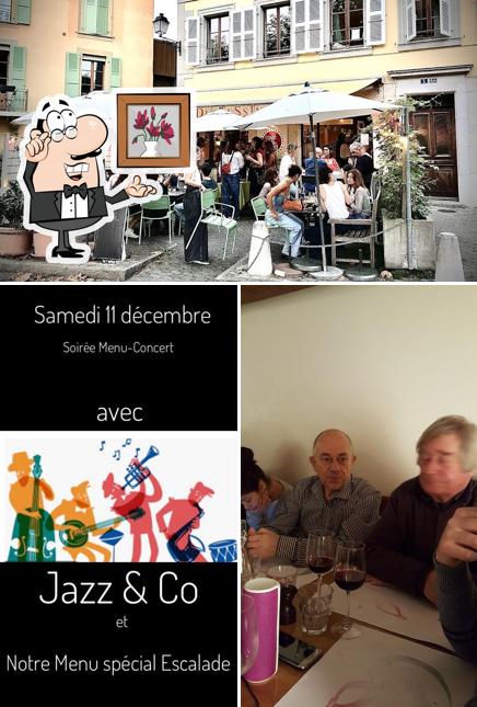 Dai un'occhiata agli interni di Café du Tessin