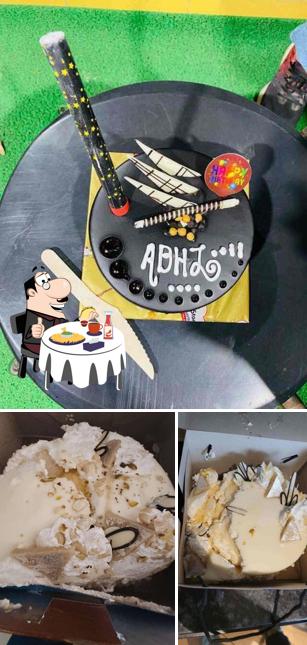 Cheese plate at CakeStory Desserts