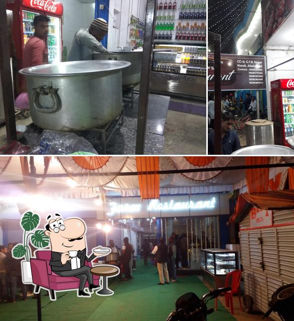 The interior of Forex Restaurant