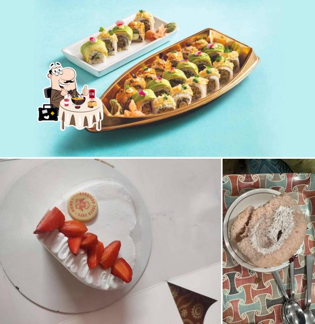 Food at Harajuku Tokyo Cafe