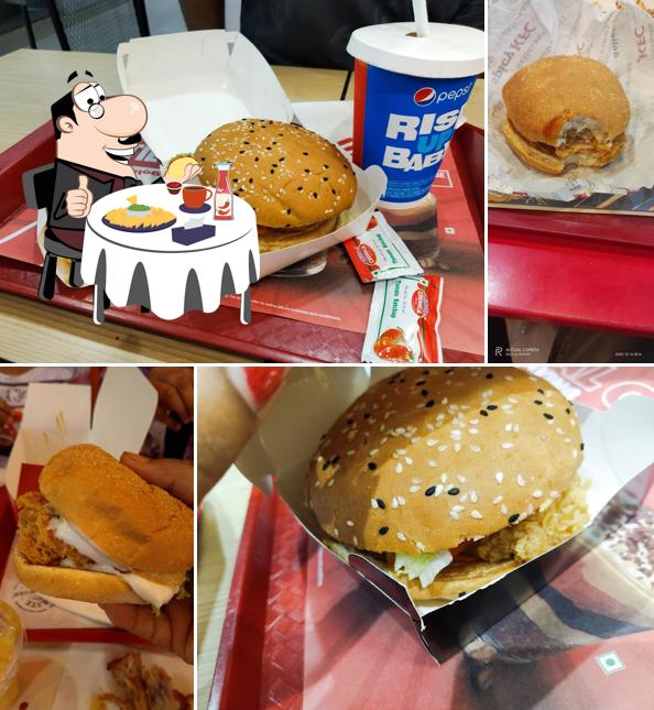 KFC provides a range of options for burger lovers KFC provides a range of options for burger lovers