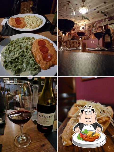 Comida em La Mafia Trattoria