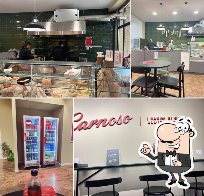 Gli interni di Carnoso - I panini di carne all'Italiana